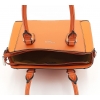 Pomarańczowy kuferek torebka damska DAVID JONES