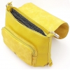 Żółta torebka damska na ramię z paskiem LULU CASTAGNETTE