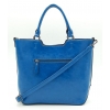 Niebieska klasyczna torebka damska Ines Delaure