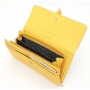 Żółty portfel damski z klapką LULU CASTAGNETTE